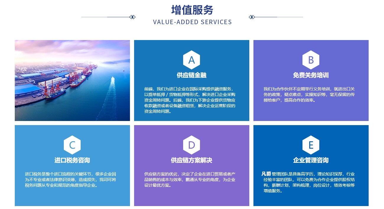 凡爵進口報關增值服務 凡爵進口報關增值服務